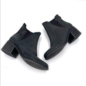TOMS Everly Boot ankle booties size 9.5 black leather